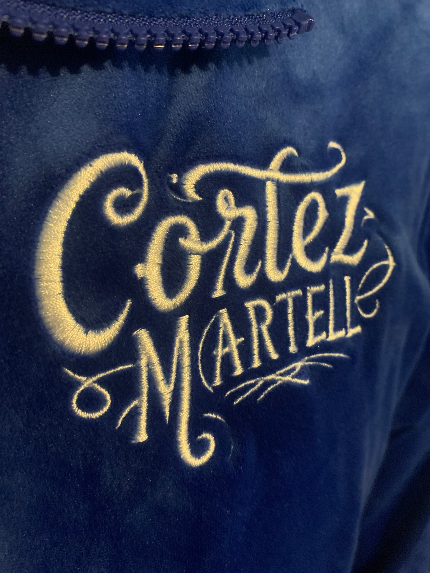 Cortez Martell Velour Sweatsuit